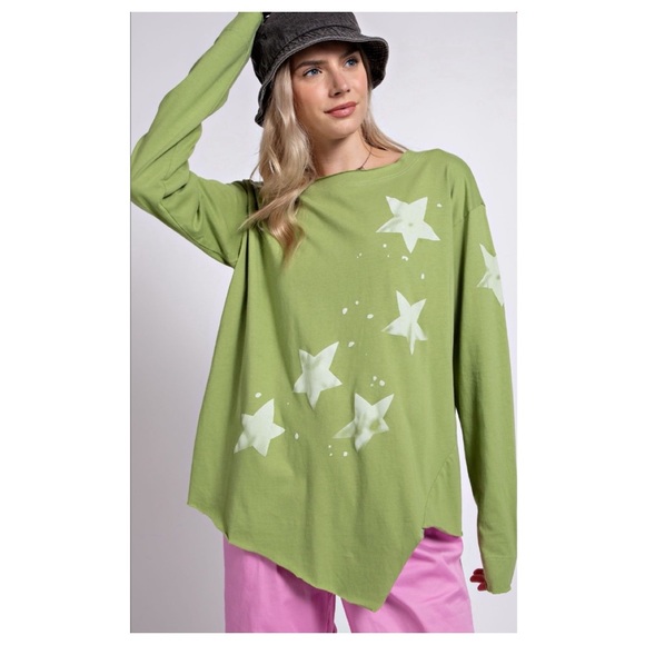 No. 245 $25 start LAST ONE❤️Raw edge star top - Picture 3 of 5